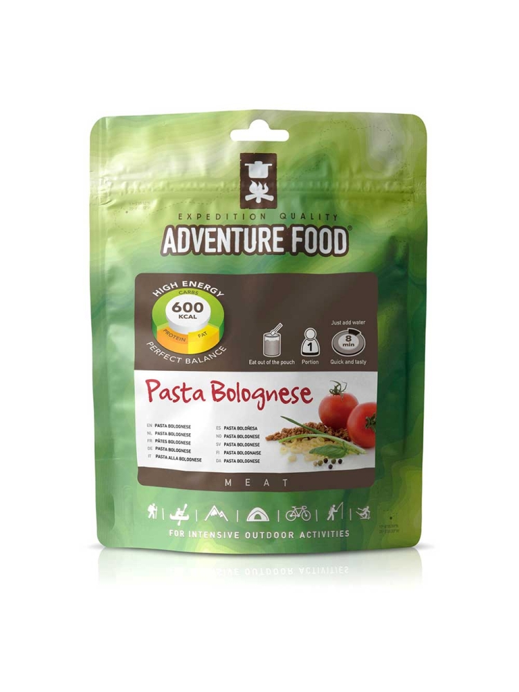 Adventure food Pasta Bolognese 1 portie . 1PB maaltijden en voedsel online bestellen bij Kathmandu Outdoor & Travel