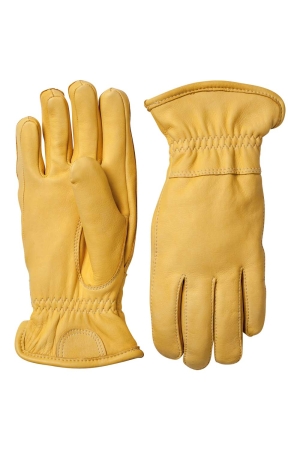 Hestra  Deerskin Winter glove Natural Yellow