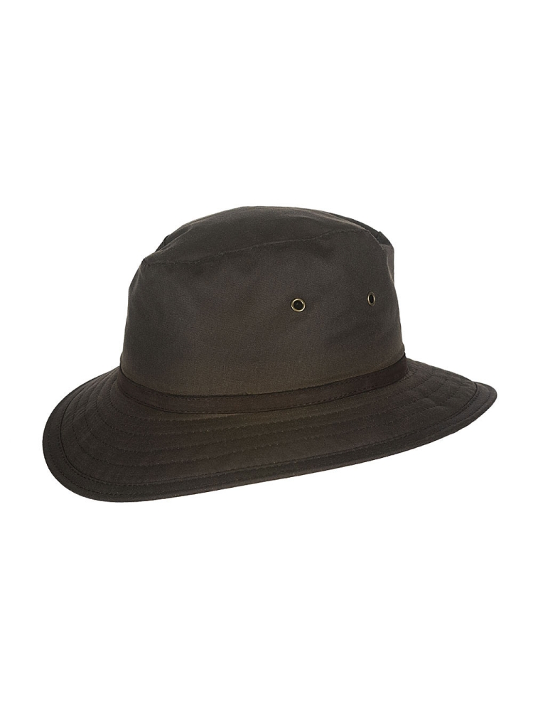 Hatland New Zealand Wax hoed Brown 10020/06 kleding accessoires online bestellen bij Kathmandu Outdoor & Travel