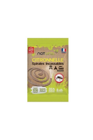 Natural Citronella spiraaltjes 8 st/zakje . DOSCIT verzorging online bestellen bij Kathmandu Outdoor & Travel
