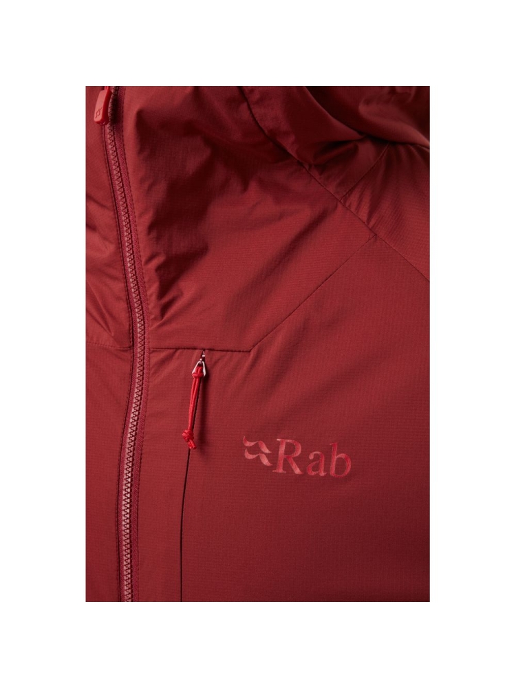 Rab VR Summit Jacket Oxblood Red QVR-65-OR jassen online bestellen bij Kathmandu Outdoor & Travel