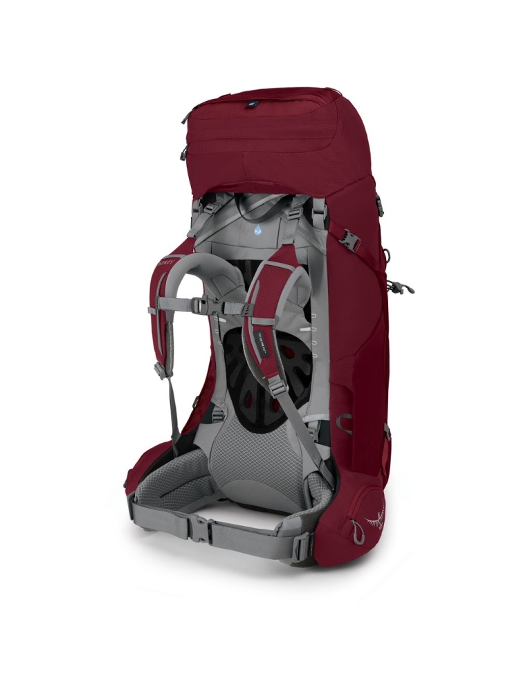 Osprey Ariel 55 XS/S Women's Claret Red 10002886 trekkingrugzakken online bestellen bij Kathmandu Outdoor & Travel