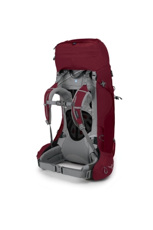 Osprey Ariel 55 M/L Women's Claret Red 10002887 trekkingrugzakken online bestellen bij Kathmandu Outdoor & Travel