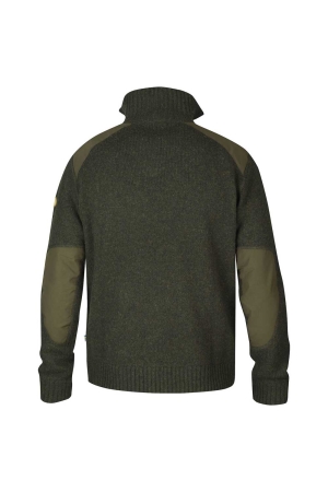 Fjällräven Koster Sweater Dark Olive 90487-633 fleeces en truien online bestellen bij Kathmandu Outdoor & Travel