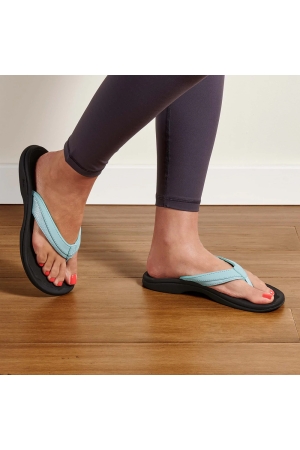 Olukai Ohana Women's Sea Glass 20110-1V40 slippers online bestellen bij Kathmandu Outdoor & Travel