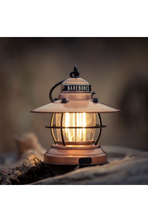 Barebones Mini Edison Lantern Copper LIV-275 verlichting online bestellen bij Kathmandu Outdoor & Travel