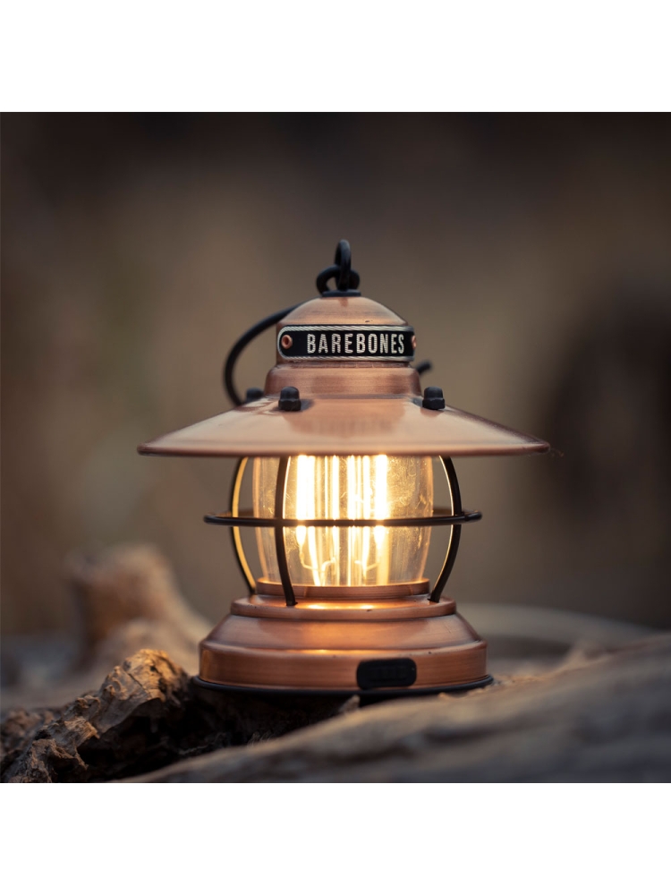 Barebones Mini Edison Lantern Copper LIV-275 verlichting online bestellen bij Kathmandu Outdoor & Travel