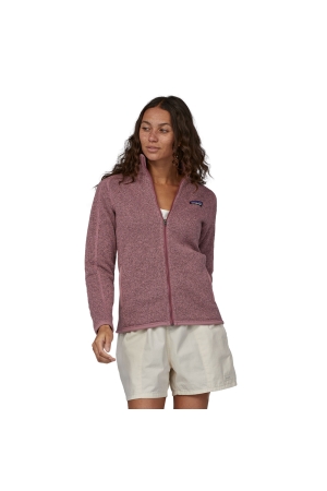 Patagonia Better Sweater Jacket Women's Evening Mauve 25543-EVMA fleeces en truien online bestellen bij Kathmandu Outdoor & Travel