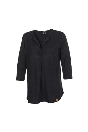 Ivanhoe GY Ilse Women's Black 1200198-015 shirts en tops online bestellen bij Kathmandu Outdoor & Travel