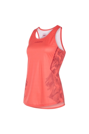 La Sportiva Pacer Tank Women's Flamingo/Velvet Q54-403323 shirts en tops online bestellen bij Kathmandu Outdoor & Travel