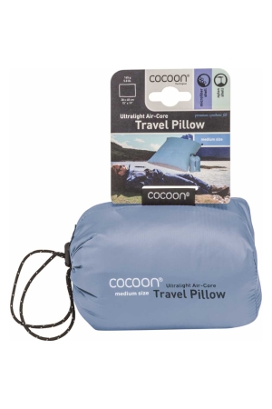 Cocoon Air Core Pillow UL M Light blue CACP3UL1N slaapzakken online bestellen bij Kathmandu Outdoor & Travel