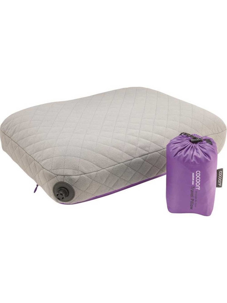 Cocoon Air Core Pillow UL L Purple CACP4UL6N slaapzakken online bestellen bij Kathmandu Outdoor & Travel