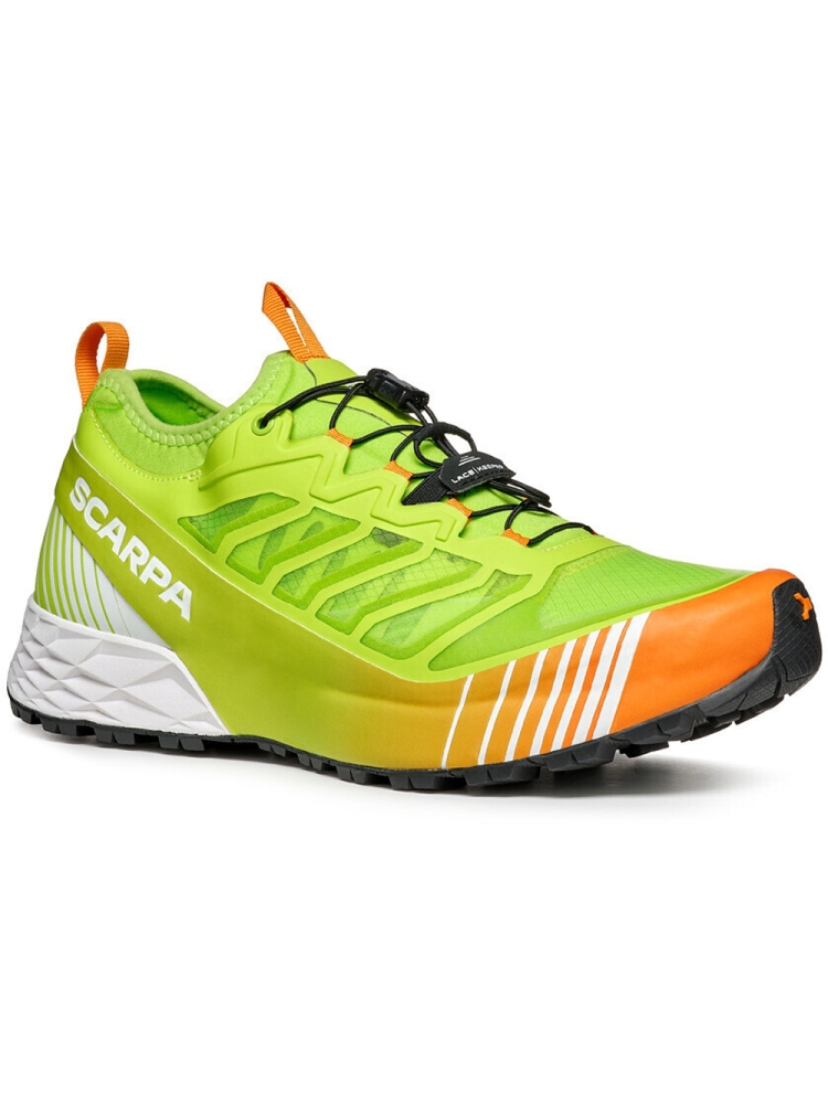 Scarpa Ribelle Run NeonGreen/Orange 33071-M-1014 wandelschoenen heren online bestellen bij Kathmandu Outdoor & Travel