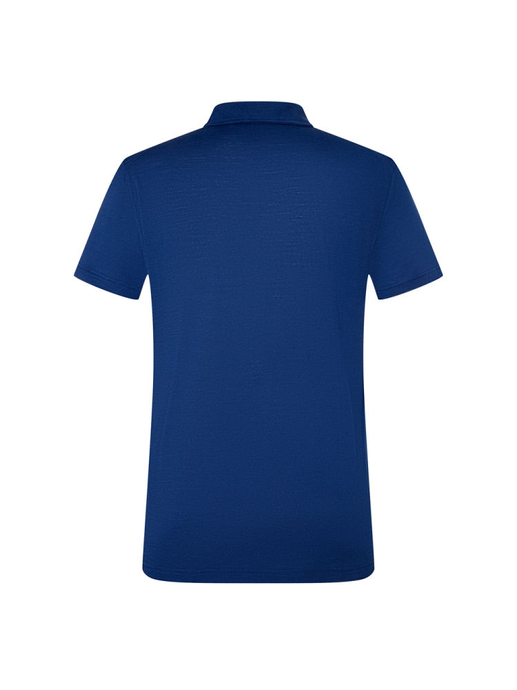 Super Natural Travel Polo Blue Depths SNM016840-W16 shirts en tops online bestellen bij Kathmandu Outdoor & Travel