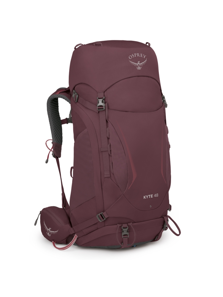 Osprey Kyte 48 Women's Elderberry Purple 3016-214 dagrugzakken online bestellen bij Kathmandu Outdoor & Travel