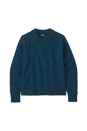 Patagonia Recycled Wool-Blend Crewneck Sweater Women's Sea Song: Natural 51025-SENL fleeces en truien online bestellen bij Kathmandu Outdoor & Travel