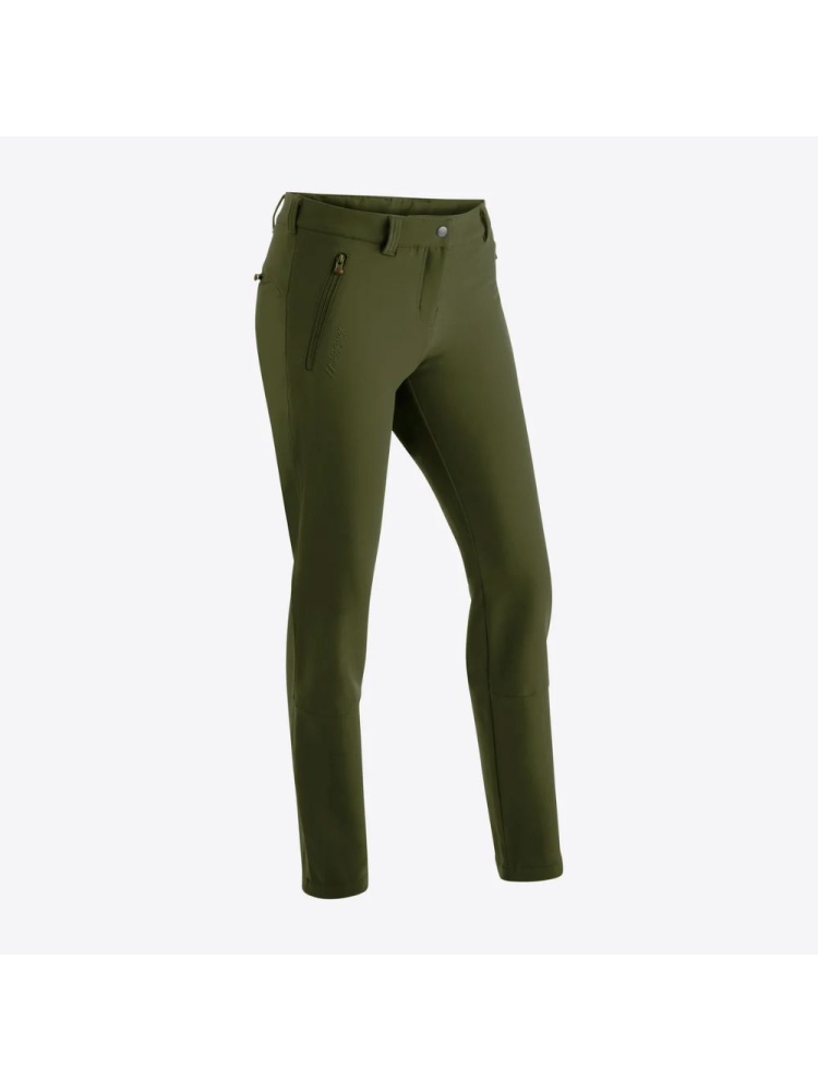 Maier Sports Helga Slim Winter Pants Women's Military Green 232024-298 broeken online bestellen bij Kathmandu Outdoor & Travel