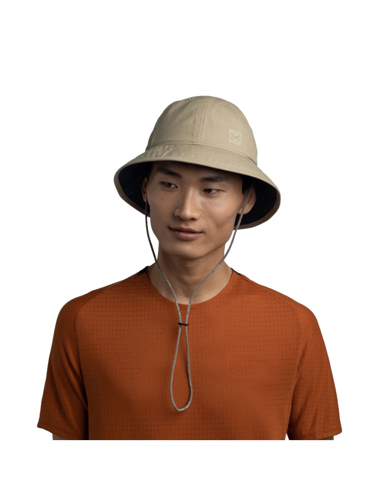 Buff BUFF® Nmad Bucket Hat Y Ste Sand 133563.302.30.00 kleding accessoires online bestellen bij Kathmandu Outdoor & Travel