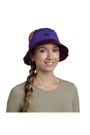 Buff BUFF® Sun Bucket Hat Hak Purple 125445.605.30.00 kleding accessoires online bestellen bij Kathmandu Outdoor & Travel