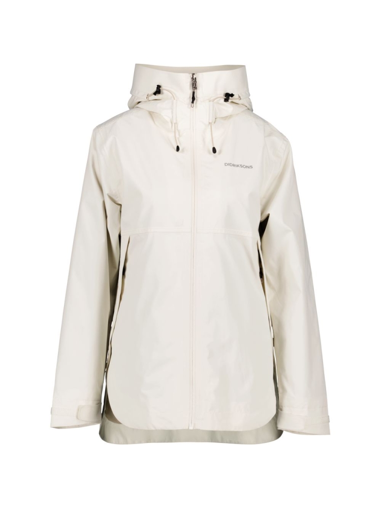 Didriksons Tilde Jacket 4 Women's White Foam 505244-600 jassen online bestellen bij Kathmandu Outdoor & Travel