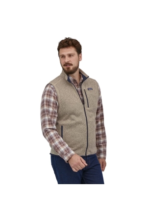 Patagonia Better Sweater Vest Oar Tan 25882-ORTN jassen online bestellen bij Kathmandu Outdoor & Travel