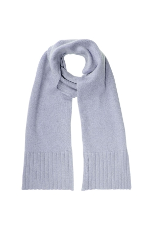 Capo  Knitted Scarf Cashmere silver