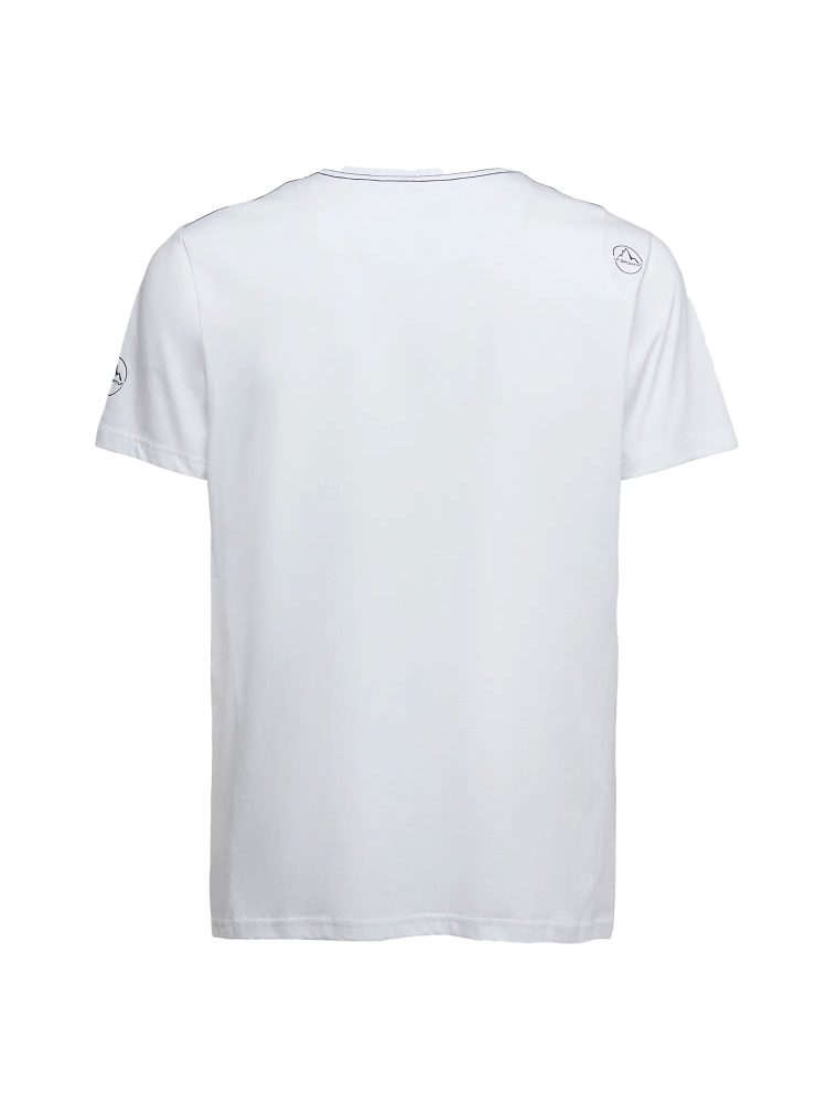 La Sportiva Van T-Shirt White/Deep Sea H47-000643 shirts en tops online bestellen bij Kathmandu Outdoor & Travel