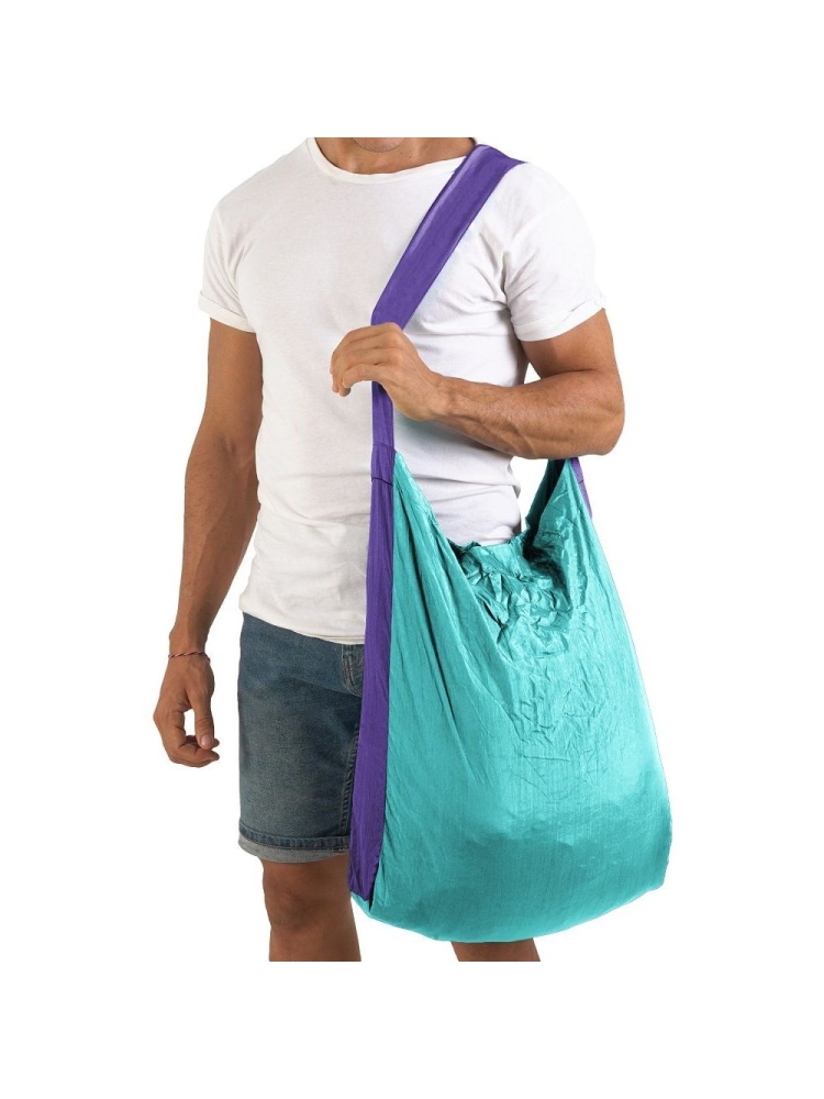 Ticket to the Moon Eco Market Bag L Turquoise,Purple TMSB1430 tassen online bestellen bij Kathmandu Outdoor & Travel