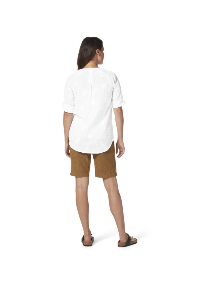 Royal Robbins Oasis II 3/4 Sleeve Women's White Y622019-10 jurken en rokken online bestellen bij Kathmandu Outdoor & Travel
