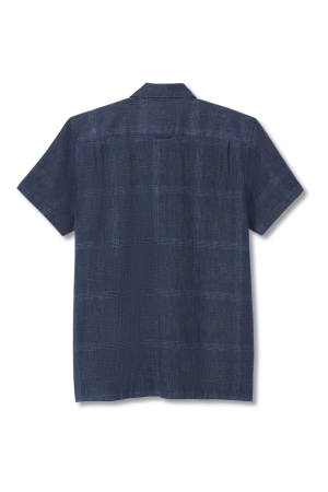 Royal Robbins Hempline Spaced S/S  Collins Blue Y721021-751 shirts en tops online bestellen bij Kathmandu Outdoor & Travel