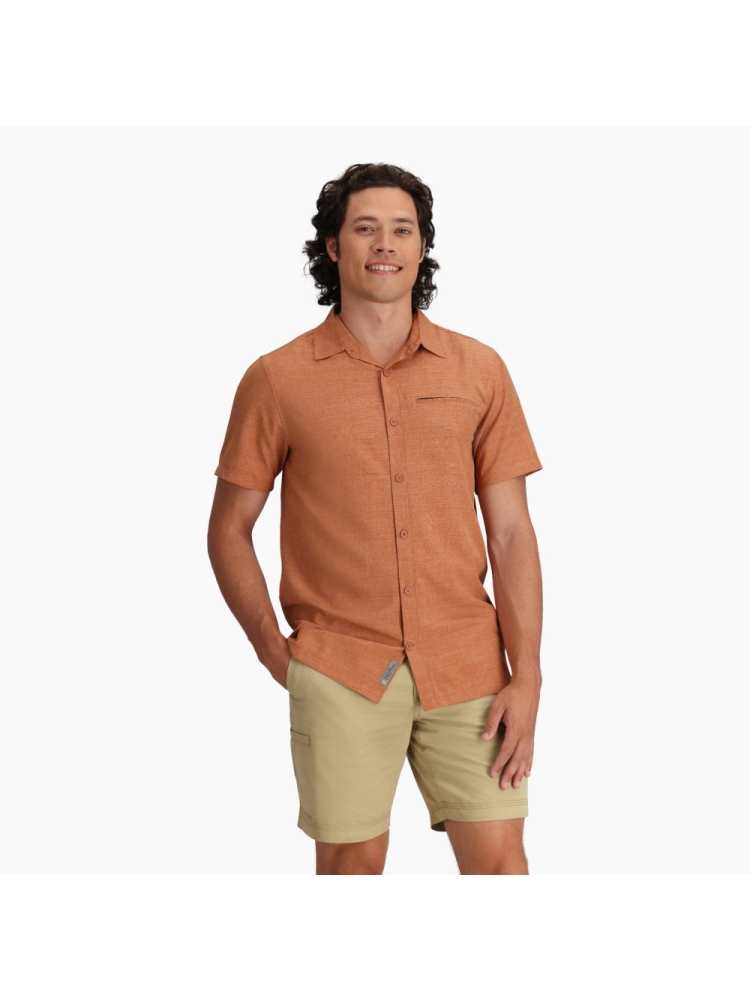 Royal Robbins Amp Lite Short Sleeve Baked Clay Y421026-916 shirts en tops online bestellen bij Kathmandu Outdoor & Travel