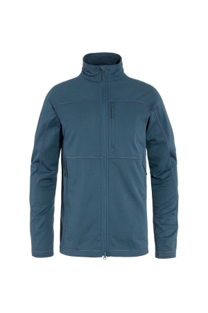 Fjällräven Abisko Lite Fleece Jacket Indigo Blue 86971-534 fleeces en truien online bestellen bij Kathmandu Outdoor & Travel