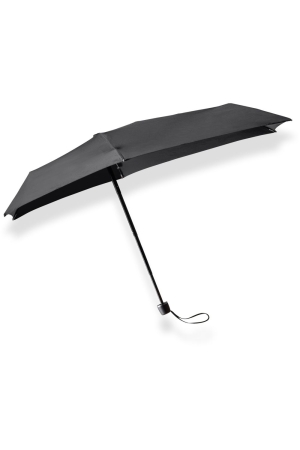 Senz Micro foldable storm umbrella Pure Black SZ 1010-0900 reisaccessoires online bestellen bij Kathmandu Outdoor & Travel