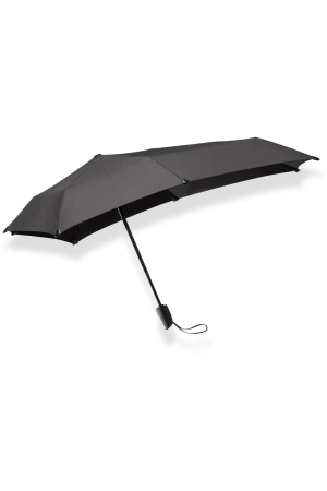 Senz  Mini Automatic foldable storm umbrella Pure Black