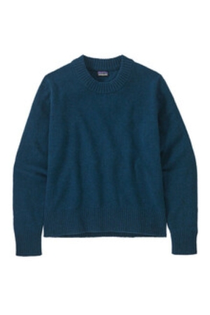 Patagonia  Recycled Wool-Blend Crewneck Sweater Women's Lagom Blue