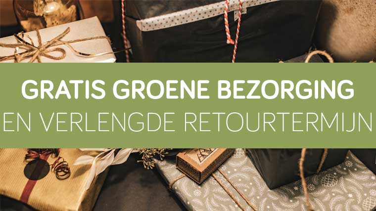 Gratis groene bezorging