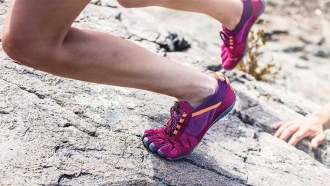 Vibram Fivefingers: barefoot  teenschoenen voor elke ondergrond