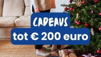 Kerstcadeaus tot 200 euro