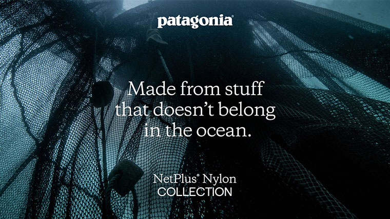 Patagonia's duurzame NetPlus® collectie