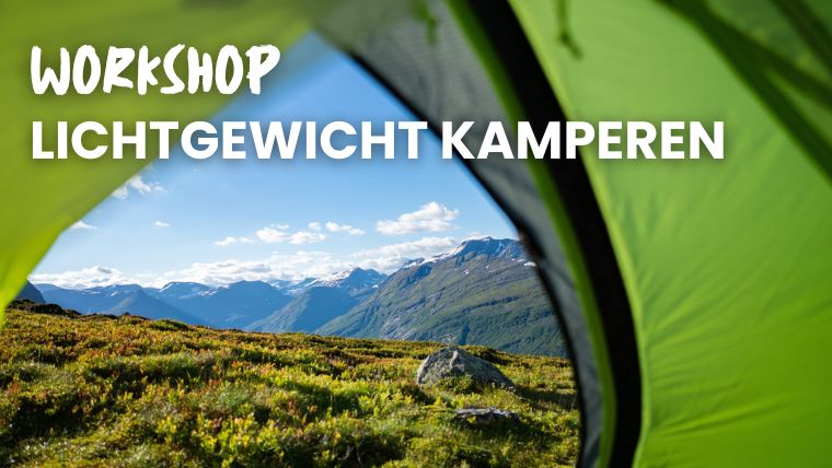 Workshop lichtgewicht kamperen
