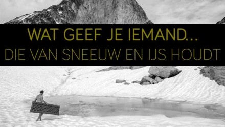 Wat geef je iemand die van sneeuw en ijs houdt? 