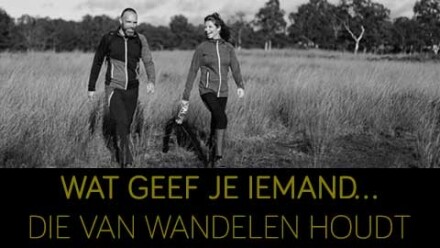 Wat geef je iemand die van wandelen houdt?