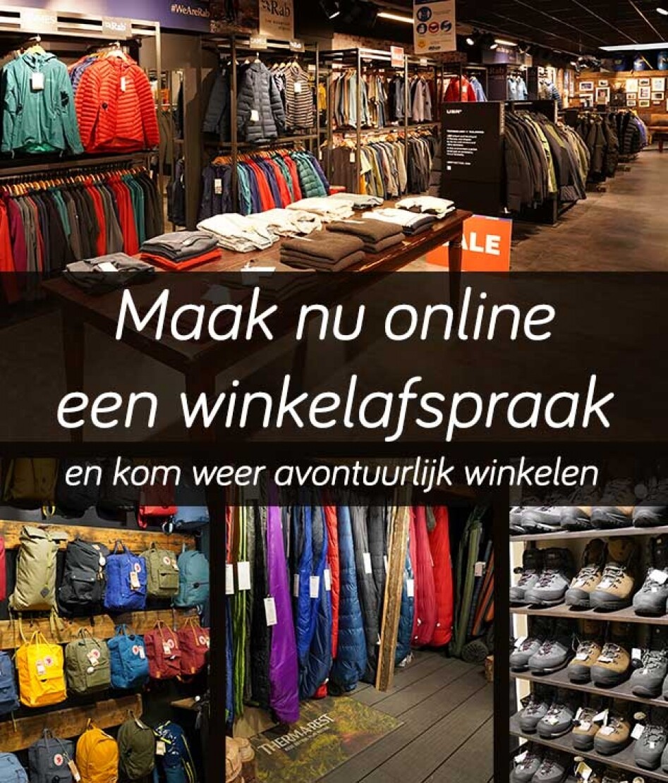 Winkelen op afspraak.