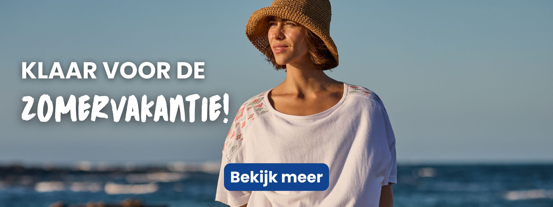 Zomervakantie Desktop Banner