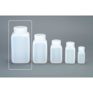 Nalgene HDPE Square WM Bottle 1L White