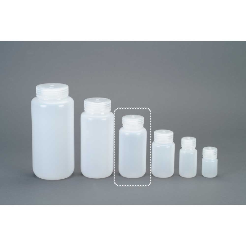 Nalgene HDPE Round WM Bottle 250ml White