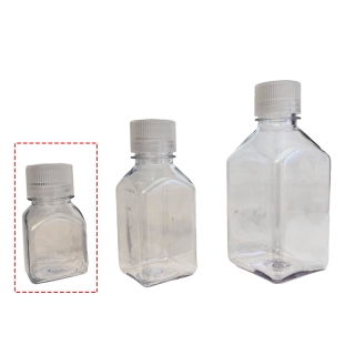 Nalgene Square Transparant Bottle 125ml Transparant