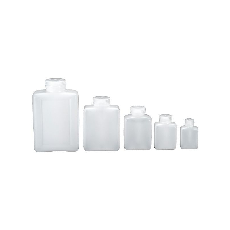 Nalgene HDPE Rectangle Bottle 500ml White