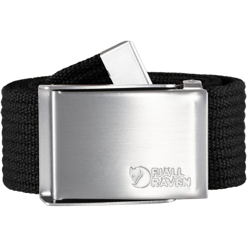 Fjällräven Canvas belt Black