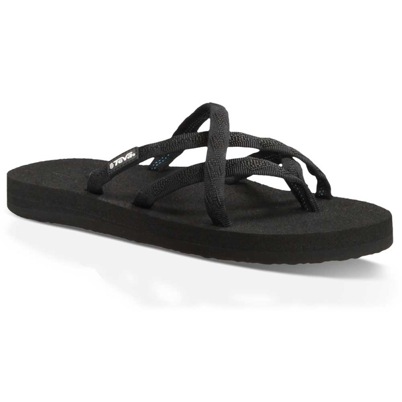 Teva Olowahu Women's MIX BLACK ON BLACK